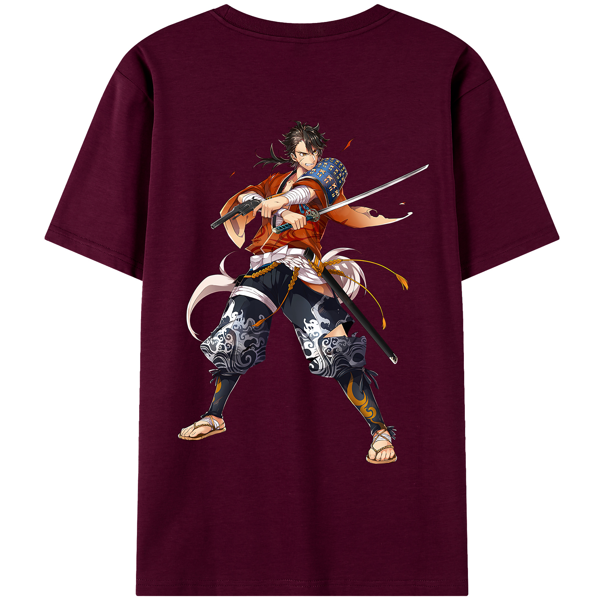 （画像用） 刀剣乱舞 Touken Ranbu レディース半袖Tシャツ(バックプリント)